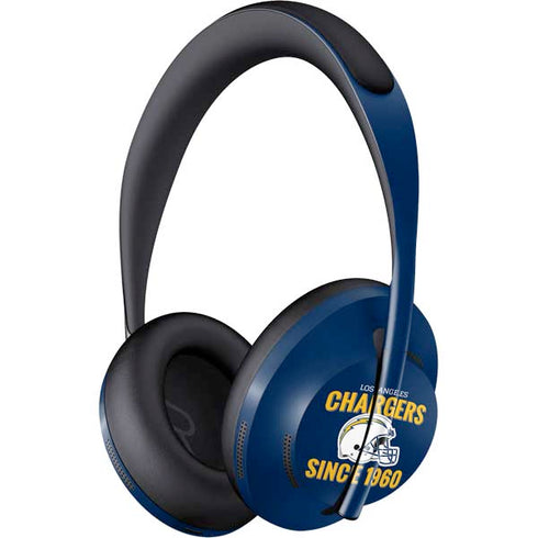 NFL Los Angeles Chargers Helmet Bose Noise Cancelling Headphones 700 Skin