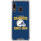 NFL Los Angeles Chargers Helmet Galaxy A30 Clear Case