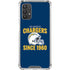 NFL Los Angeles Chargers Helmet Galaxy A32 5G Clear Case