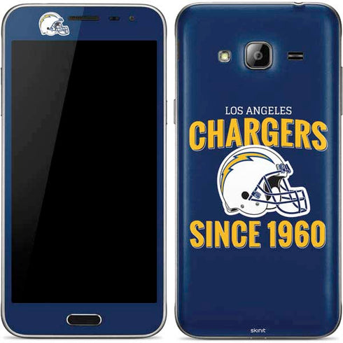 NFL Los Angeles Chargers Helmet Galaxy J3 Skin