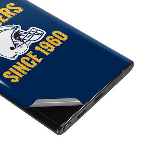 NFL Los Angeles Chargers Helmet Galaxy Note 10 Plus Skin