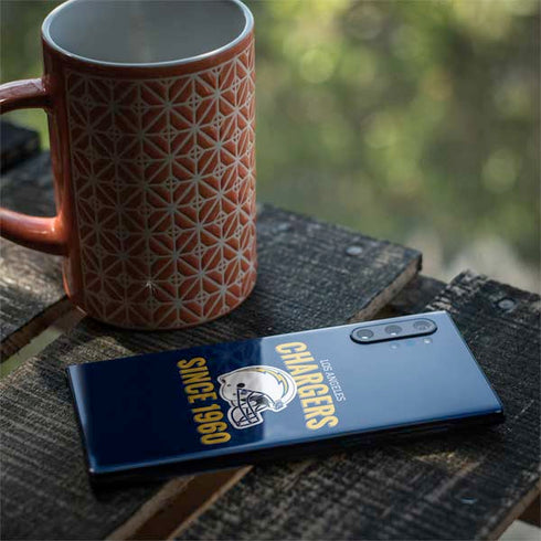 NFL Los Angeles Chargers Helmet Galaxy Note 10 Plus Skin