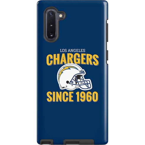 NFL Los Angeles Chargers Helmet Galaxy Note 10 Pro Case