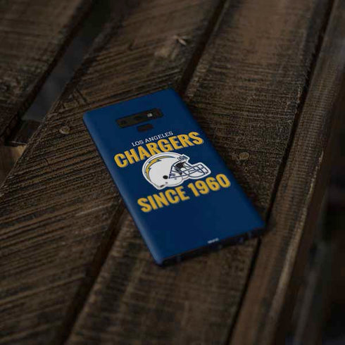 NFL Los Angeles Chargers Helmet Galaxy Note 9 Skin