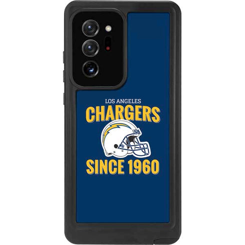NFL Los Angeles Chargers Helmet Galaxy Note20 Ultra 5G Waterproof Case