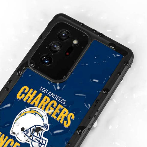 NFL Los Angeles Chargers Helmet Galaxy Note20 Ultra 5G Waterproof Case
