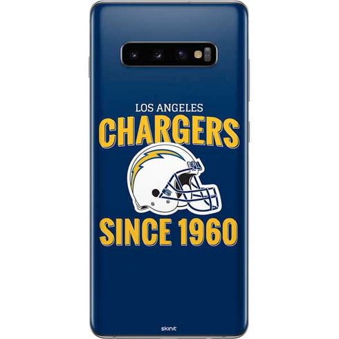 NFL Los Angeles Chargers Helmet Galaxy S10 Plus Skin
