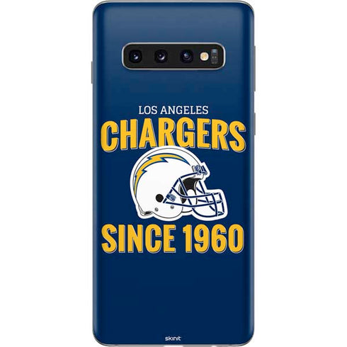 NFL Los Angeles Chargers Helmet Galaxy S10 Skin