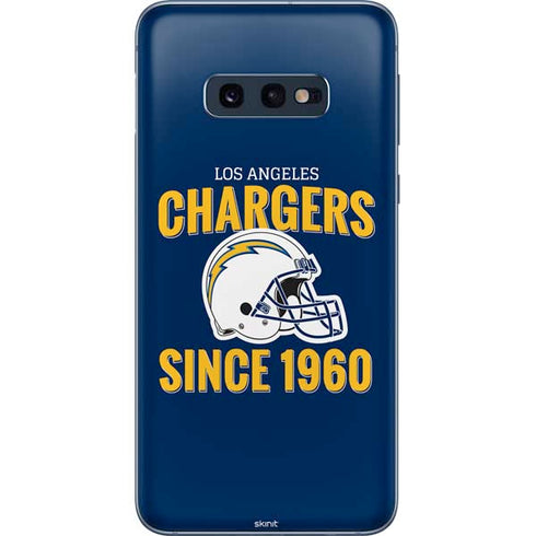 NFL Los Angeles Chargers Helmet Galaxy S10e Skin