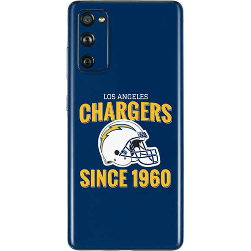 NFL Los Angeles Chargers Helmet Galaxy S20 Fan Edition Skin