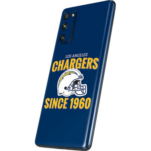 NFL Los Angeles Chargers Helmet Galaxy S20 Fan Edition Skin