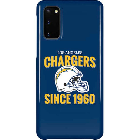 NFL Los Angeles Chargers Helmet Galaxy S20 Lite Case