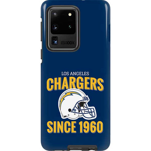 NFL Los Angeles Chargers Helmet Galaxy S20 Ultra 5G Pro Case