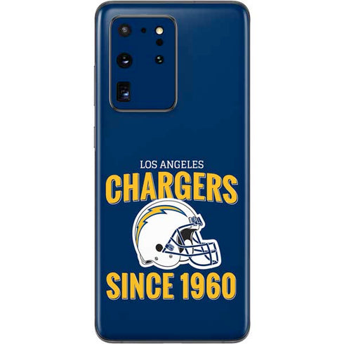 NFL Los Angeles Chargers Helmet Galaxy S20 Ultra 5G Skin