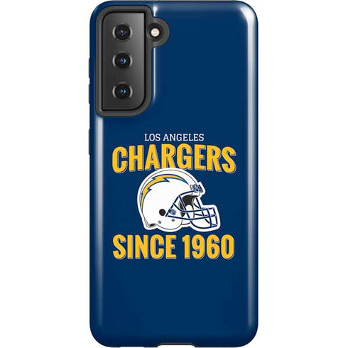 NFL Los Angeles Chargers Helmet Galaxy S21 5G Pro Case