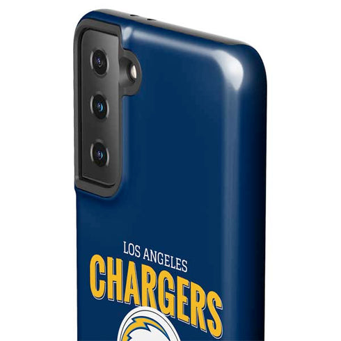 NFL Los Angeles Chargers Helmet Galaxy S21 FE Pro Case
