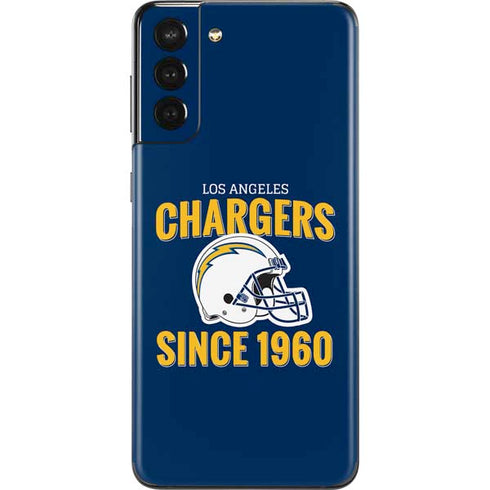 NFL Los Angeles Chargers Helmet Galaxy S21 Plus 5G Skin