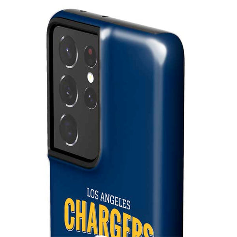 NFL Los Angeles Chargers Helmet Galaxy S21 Ultra 5G Pro Case