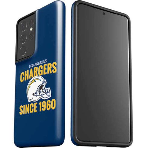 NFL Los Angeles Chargers Helmet Galaxy S21 Ultra 5G Pro Case
