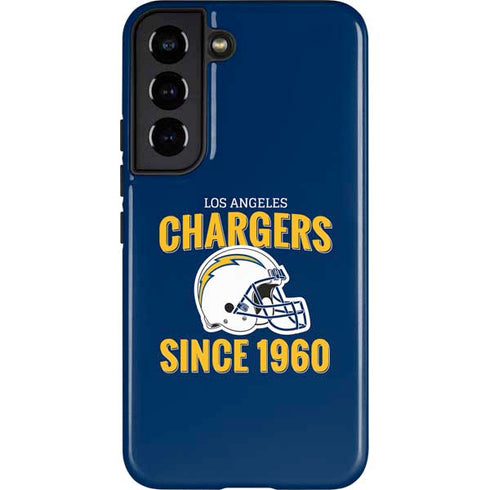 NFL Los Angeles Chargers Helmet Galaxy S22 Pro Case