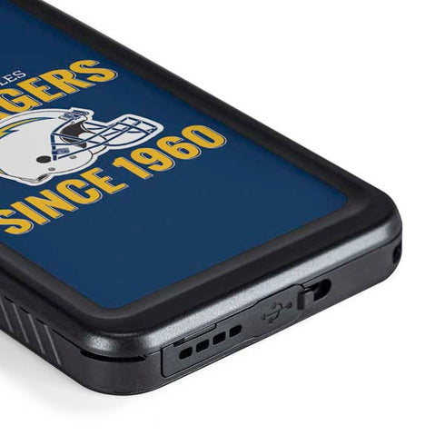 NFL Los Angeles Chargers Helmet Galaxy S23 Plus Waterproof Case