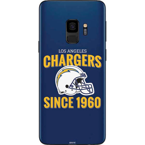 NFL Los Angeles Chargers Helmet Galaxy S9 Skin