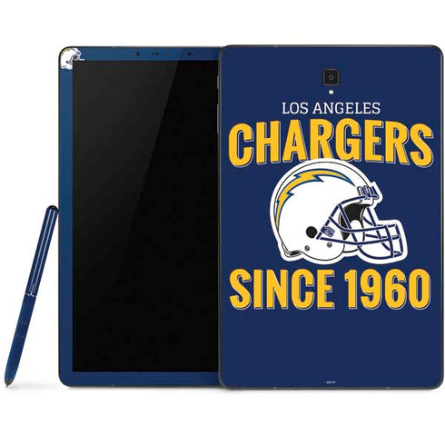 NFL Los Angeles Chargers Helmet Samsung Galaxy Tab Skin