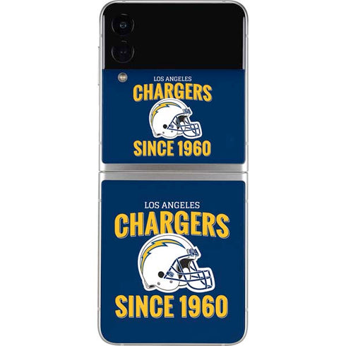 NFL Los Angeles Chargers Helmet Galaxy Z Flip3 5G Skin