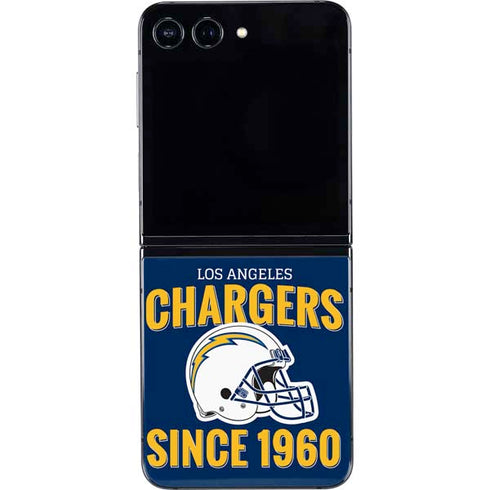 NFL Los Angeles Chargers Helmet Galaxy Z Flip5 5G Skin