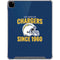 NFL Los Angeles Chargers Helmet iPad Pro 12.9in (2020) Clear Case
