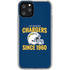 NFL Los Angeles Chargers Helmet iPhone 11 Pro Clear Case