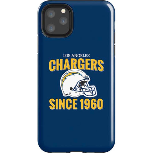 NFL Los Angeles Chargers Helmet iPhone 11 Pro Max Impact Case