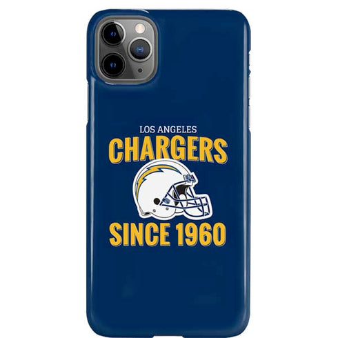 NFL Los Angeles Chargers Helmet iPhone 11 Pro Max Lite Case