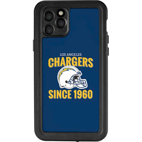 NFL Los Angeles Chargers Helmet iPhone 11 Pro Waterproof Case