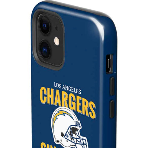NFL Los Angeles Chargers Helmet iPhone 12 Impact Case