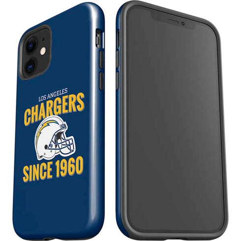 NFL Los Angeles Chargers Helmet iPhone 12 Mini Impact Case