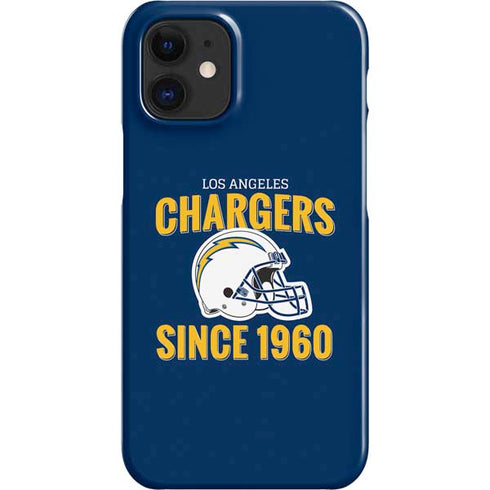 NFL Los Angeles Chargers Helmet iPhone 12 Mini Lite Case