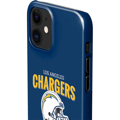 NFL Los Angeles Chargers Helmet iPhone 12 Mini Lite Case