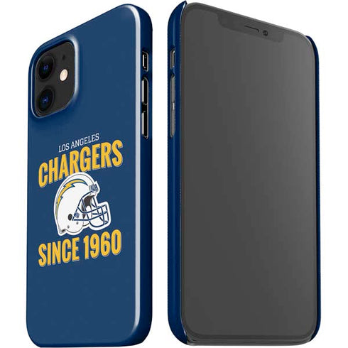 NFL Los Angeles Chargers Helmet iPhone 12 Mini Lite Case