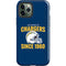 NFL Los Angeles Chargers Helmet iPhone 12 Pro Impact Case