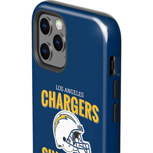 NFL Los Angeles Chargers Helmet iPhone 12 Pro Impact Case