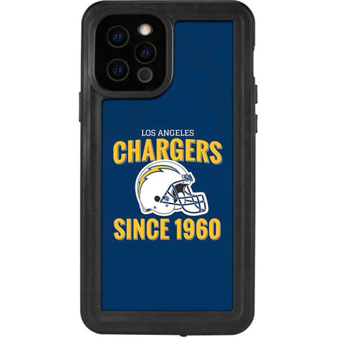 NFL Los Angeles Chargers Helmet iPhone 12 Pro Waterproof Case