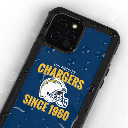 NFL Los Angeles Chargers Helmet iPhone 12 Pro Waterproof Case