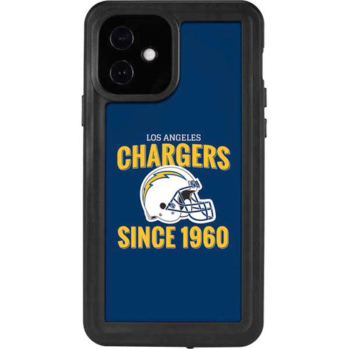 NFL Los Angeles Chargers Helmet iPhone 12 Waterproof Case