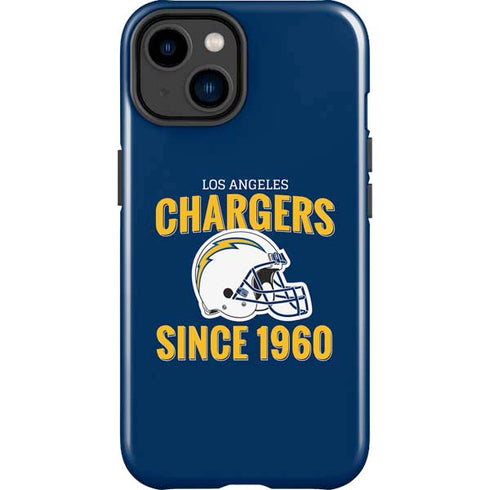 NFL Los Angeles Chargers Helmet iPhone 14 Plus Impact Case