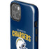 NFL Los Angeles Chargers Helmet iPhone 14 Plus Impact Case