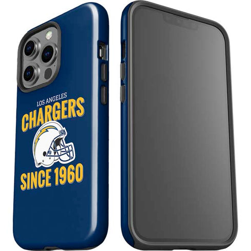 NFL Los Angeles Chargers Helmet iPhone 14 Pro Impact Case