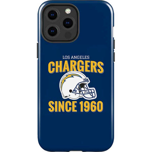 NFL Los Angeles Chargers Helmet iPhone 15 Pro Max Impact Case