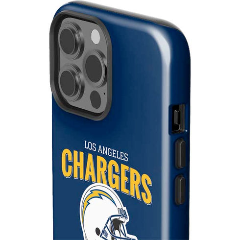 NFL Los Angeles Chargers Helmet iPhone 15 Pro Max Impact Case