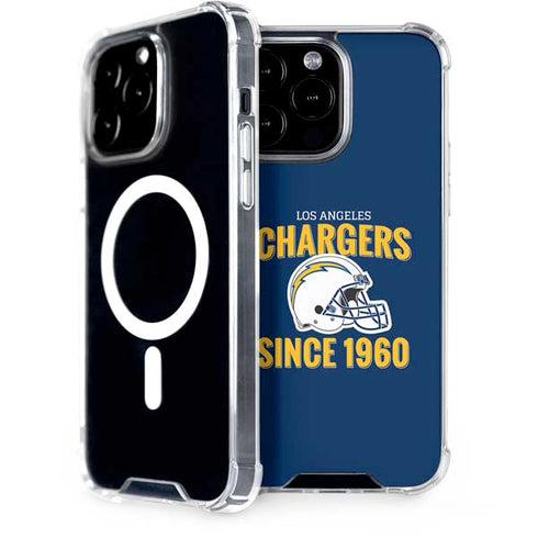 NFL Los Angeles Chargers Helmet iPhone 15 Pro Max MagSafe Case